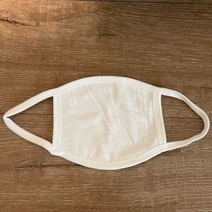 10 pack of white 100% Cotton 3-ply face mask